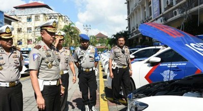 Sidang Umum Interpol di Bali, Kakorlantas Polri Periksa Kesiapan Kendaraan Patwal