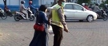 Polantas Itu Beri Pelayanan Prima Pejalan Kaki