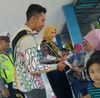 Satlantas Polres Situbondo Gelar Sosialisasi Berbagi Brosur